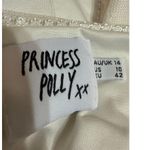 Princess Polly White Sleeveless Lace Cami Camisole Corset Crop Tank Top Size 10 Photo 2