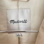 Madewell  Undyed Padded Blazer Jacket in Natural Photo 3