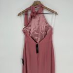 Lulus Captured Your Heart Dusty Rose Halter Maxi Dress Size M Pink Size M Photo 5