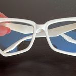 None Computer glasses, white acrylic frame, new never worn Photo 0