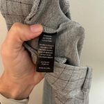 Betabrand - Classic Dress Pant Straight Leg Grey Plaid Business Career Office Photo 6