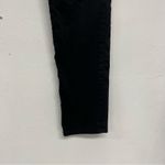 CAbi  Black Lightweight Denim Straight Leg Jeans Womens 6 Classic Zip Fly Ankle Photo 2