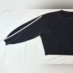 Lululemon NWOT  Perfectly Oversized Cropped Crew *Softstreme - Black - 6 Photo 11