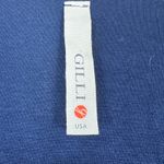 Gilli Maxi Dress Womens S Blue Paisley Abstract Sleeveless Boho Hippie Earthy Photo 4