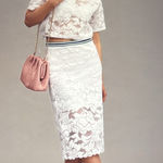 Maeve Anthropologie 🤍  sporty lace midi skirt Photo 0