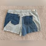 Hollister NWT ULTRA HIGH-RISE MOM SHORT 3" patch Jean shorts size 35 Photo 3