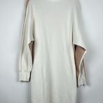 525 Cotton Color Block Dress in Chalk Multi Size Medium White Photo 5