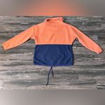 Carve Designs ‎ Rowayton Colorblock Cowl Women's Sweatshirt, Terracotta W. Navy M Photo 10