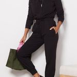 Evereve Black Kaia Utility Zip Jumpsuit Photo 0