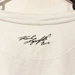 Karl Lagerfeld  Size XL Script Colorblock Crewneck Pullover Sweatshirt Photo 4