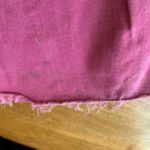 ZARA  women’s pink frayed jeans Photo 6