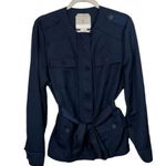 Anthropologie ✨ Hei Hei Belted Silky Anorak Utility Jacket✨ Photo 5