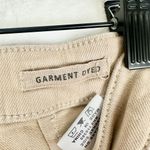 Judy Blue  Garment Dyed Crop Wide Leg Jeans Size 9/29 Khaki Stretch Raw Hem Photo 8