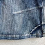 Candie's CANDIE’S Vintage Y2K 2000’s Faded Light Wash Denim Summer Mini Skirt Photo 3