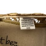 Just Be Lace Textile Upper Champagne Gold Flats Sz 7 Photo 7