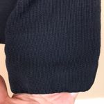 Ann Taylor  Women’s Knit Navy Blue 2-Button Career Office Blazer Photo 3