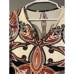 Passport Long Sleeve VNeck Tunic Top Size Small Black Photo 4