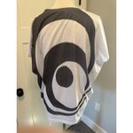 Go Couture  White & Black Oversized T-Shirt SIZE M Photo 2