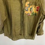 Michii Moon For Sanyo Art to Wear Button Up Blouse Size XL Photo 2