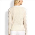 Tory Burch Landon Stripe Metallic Knit Sweater XS Photo 1
