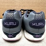 Kuru Quantum Shoes Athletic Sneakers Lace Up Mesh Low Top Gray Black 12 Photo 3