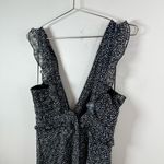 The East Order  Black Animal Print Blake Mini Dress Photo 5