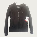 Spyder NWT Women’s Sherpa Fleece Thermal Hoodie Jacket Black - Small Photo 1
