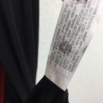 ZARA Red Black Colorblock Stretch Jersey Wrap Midi Dress Small Photo 4