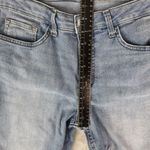 Lee Riders By  Capri Jeans Womens 12M Stretch Blue Denim Mid Rise Light Wash Photo 5