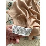 Endless Rose Long Sleeve Round Neck Embroidered Floral Mesh Top Beige/Red Size S Photo 11