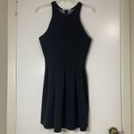 Alexander Wang T  black scuba neoprene pleated mini dress size medium Photo 1