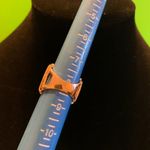 Ornate Rose Gold Diamond Cage Ring Size 8 18KRGP Photo 5