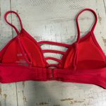 EXPRESS Red  Strappy Bikini Top Photo 3