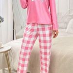 SheIn baby gingham pajama set Photo 3