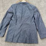 J.Crew Cotton Linen Unstructured Blazer Shawl Collar Longsleeve Deep Water 10 Photo 9