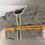 J.Crew  Women Braided Trim Jacket Speckled Tweed Blazer Old Money Career Size 4 Photo 6