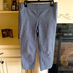 Talbots  Cropped Dress Pants Cotton Navy Blue Womens 10 Photo 2