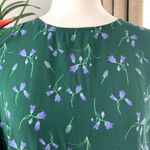 Modcloth  x Collectif Bow For The Bold Tie Back Blouse Green Photo 2