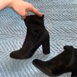 Kohls black ankle booties size 6.5 Photo 3