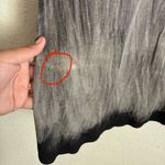 Aratta Women's Blouse Boho Grey Acid Wash Lace Embroidered Long Sleeve Top M Gray Size M Photo 14