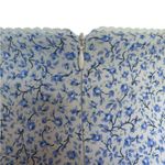 Brandy Melville Ditsy Floral Y2K Vintage Style Midi Skirt Women Small Blue White Photo 8