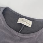 Abercrombie & Fitch Gray Acid Wash T Shirt Dress Photo 2