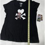 TokiDoki X Marvel Spiderman Web Swing Women/Jrs T Shirt Size L Black Size L Photo 2