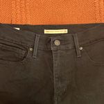 Levi's 724 High Rise Straight Crop in Black Pixel Photo 4