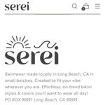 Serei Swim Women's Green Tie Dye Bikini Top Crisscross Back Swimwear Size L Photo 1