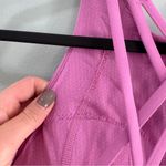 Lululemon Free To Be Serene Bra High Neck Long Line Magenta Glow 6 Photo 5