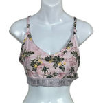 PINK - Victoria's Secret  Tropical Print Sports Bra size L Photo 0