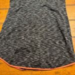 Tangerine  Activewear Athletic Tank Top Coral Trim Heathered Gray Size S Photo 3