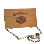 Padron Vintage Handmade Cigar Box Purse ONE OF A KIND Brown Photo 0