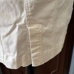 White House | Black Market white denim trucker dress Photo 6